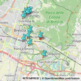 Mappa Via Capitanio Isidoro, 25123 Brescia BS, Italia (2.11545)