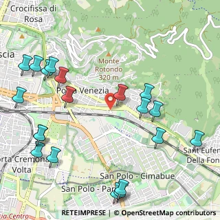 Mappa Via Capitanio Isidoro, 25123 Brescia BS, Italia (1.3685)