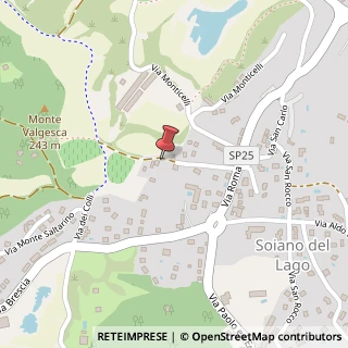 Mappa Via Enrico Fermi,  12, 25080 Soiano del Lago, Brescia (Lombardia)