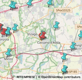 Mappa SP ex Strada Statale, 20062 Cassano d'Adda MI (6.211)