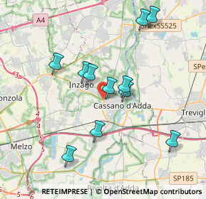 Mappa SP ex Strada Statale, 20062 Cassano d'Adda MI (3.50818)