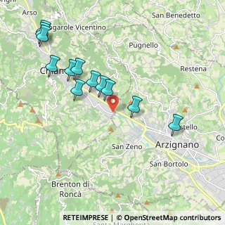 Mappa CAP, 36072 Chiampo VI, Italia (2.09833)