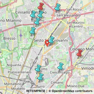 Mappa Via Martiri della Libertà, 20099 Sesto San Giovanni MI, Italia (2.49818)