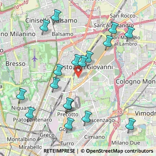 Mappa Via Martiri della Libertà, 20099 Sesto San Giovanni MI, Italia (2.37235)