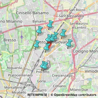Mappa Via Martiri della Libertà, 20099 Sesto San Giovanni MI, Italia (1.23091)