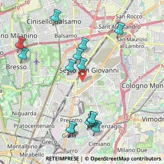 Mappa Via Martiri della Libertà, 20099 Sesto San Giovanni MI, Italia (2.37143)