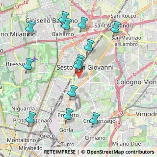 Mappa Via Martiri della Libertà, 20099 Sesto San Giovanni MI, Italia (2.31308)