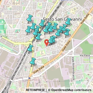 Mappa Via Lodovico Muratori, 20099 Sesto San Giovanni MI, Italia (0.391)