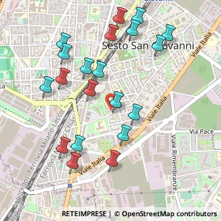 Mappa Via Martiri della Libertà, 20099 Sesto San Giovanni MI, Italia (0.558)