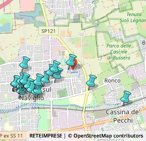 Mappa Via A. Negri, 20063 Cernusco sul Naviglio MI, Italia (1.1985)