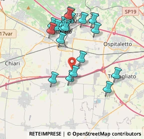 Mappa Strada Provinciale, 25038 Rovato BS (3.783)