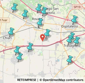 Mappa Strada Provinciale, 25038 Rovato BS (4.992)