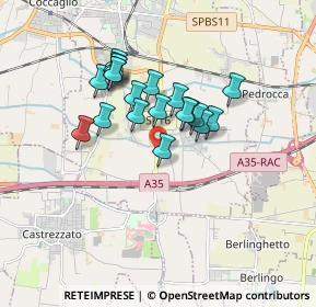 Mappa Strada Provinciale, 25038 Rovato BS (1.362)