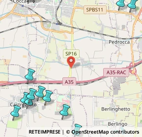 Mappa Strada Provinciale, 25038 Rovato BS (3.832)
