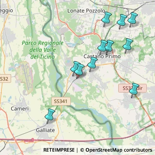 Mappa Via Adua, 20029 Turbigo MI, Italia (4.48818)