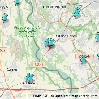 Mappa Via Adua, 20029 Turbigo MI, Italia (7.172)