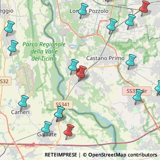 Mappa Via Adua, 20029 Turbigo MI, Italia (6.739)