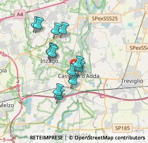 Mappa Via V. Gioberti, 20062 Cassano d'Adda MI, Italia (2.99615)