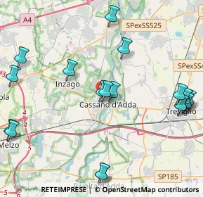 Mappa Via V. Gioberti, 20062 Cassano d'Adda MI, Italia (5.4745)
