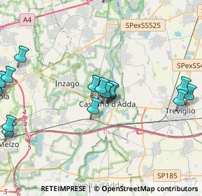 Mappa Via V. Gioberti, 20062 Cassano d'Adda MI, Italia (5.108)