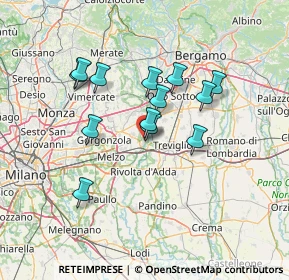 Mappa Via V. Gioberti, 20062 Cassano d'Adda MI, Italia (11.59923)
