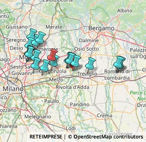 Mappa Via V. Gioberti, 20062 Cassano d'Adda MI, Italia (13.791)