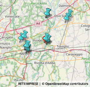 Mappa Via V. Gioberti, 20062 Cassano d'Adda MI, Italia (6.58538)