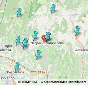 Mappa Via Colle Masua, 37024 Negrar di Valpolicella VR, Italia (3.91727)