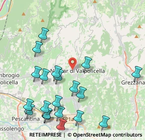 Mappa Via Colle Masua, 37024 Negrar di Valpolicella VR, Italia (4.9815)