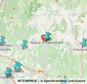 Mappa Via Colle Masua, 37024 Negrar di Valpolicella VR, Italia (6.6525)