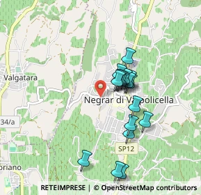 Mappa Via Colle Masua, 37024 Negrar di Valpolicella VR, Italia (0.75588)