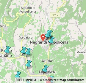 Mappa Via Colle Masua, 37024 Negrar di Valpolicella VR, Italia (2.69833)