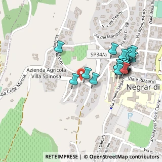 Mappa Via Colle Masua, 37024 Negrar di Valpolicella VR, Italia (0.25)