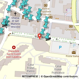 Mappa Ospedale Sacro Cuore Don Calabria, 37024 Negrar VR, Italia (0.07778)