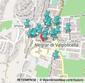 Mappa Viale Luigi Rizzardi, 37024 Negrar VR, Italia (0.1625)