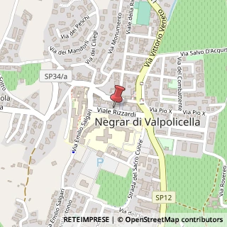 Mappa Viale Luigi Rizzardi, 3, 37024 Negrar, Verona (Veneto)