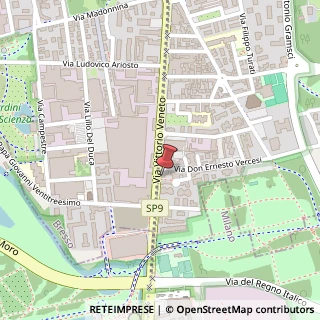 Mappa Via Vittorio Veneto, 113, 20091 Bresso, Milano (Lombardia)
