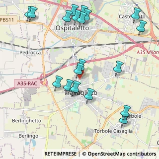 Mappa Via Aldo Moro, 25039 Travagliato BS, Italia (2.476)