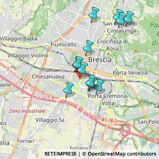 Mappa Via Liguria, 25125 Brescia BS, Italia (1.61538)