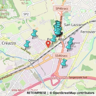 Mappa Via dei Pioppi, 36100 Vicenza VI, Italia (0.759)