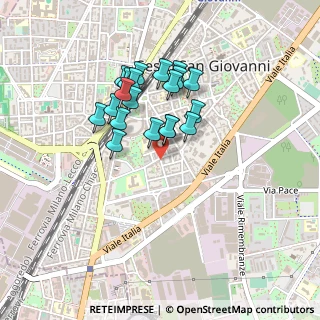 Mappa Via Giovanni Rabino, 20099 Sesto San Giovanni MI, Italia (0.3585)