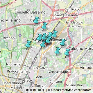 Mappa Via Giovanni Rabino, 20099 Sesto San Giovanni MI, Italia (0.942)