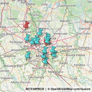 Mappa Via Giovanni Rabino, 20099 Sesto San Giovanni MI, Italia (9.776)