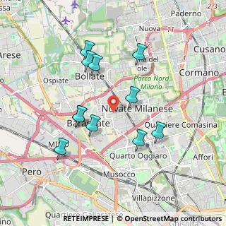 Mappa Via Bruno Buozzi, 20026 Novate Milanese MI, Italia (1.73182)