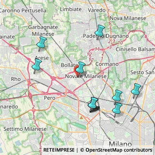 Mappa Via Bruno Buozzi, 20026 Novate Milanese MI, Italia (4.41417)