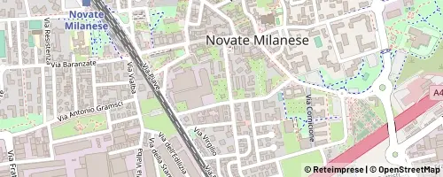 Mappa Novate Milanese