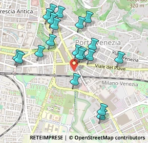 Mappa Complesso Fuksas, 25121 Brescia BS, Italia (0.5035)
