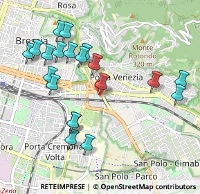Mappa Complesso Fuksas, 25121 Brescia BS, Italia (1.046)