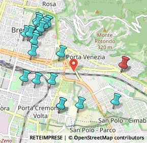 Mappa Complesso Fuksas, 25121 Brescia BS, Italia (1.235)