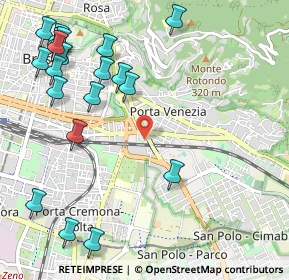 Mappa Complesso Fuksas, 25121 Brescia BS, Italia (1.3535)